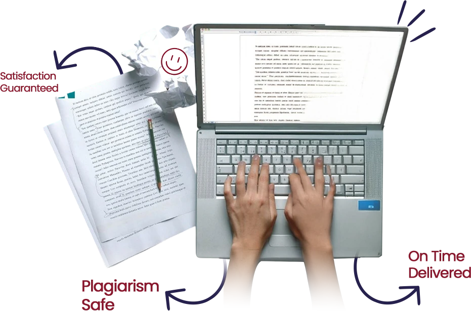 Affordable content writing service presentation on laptop